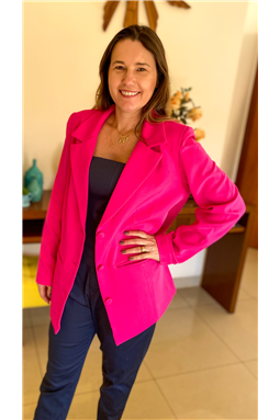 blazer alfaiataria verde; blazer alfaiataria pink; blazer alfaiataria; Madame Charlotte