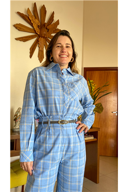 conjunto tricoline xadrez; conjunto xadrez Luzia Fazzolli; conjunto xadrez Madame Charlotte; conjunto xadrez; Madame Charlotte