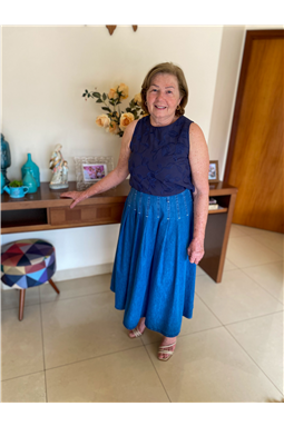 saia jeans evas; saia jeans; saia com pregas; saia jeans Luzia Fazzolli; saia jeans; Madame Charlotte