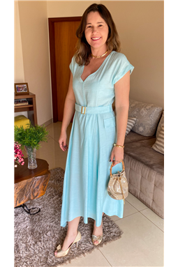 vestido azul turquesa; vestido azul; vestido; azul; turquesa; Madame Charlotte