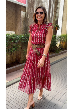vestido bordado azul; vestido bordado vermelho; vestido Madame Charlotte