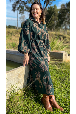 vestido chiffon bordado; vestido verde bordado; vestido bordado; vestido; verde; longo; Madame Charlotte